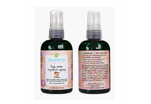 Mambino 婴幼儿有机植物防蚊水120ml图片
