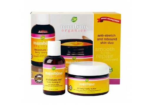 Mambino 有机植物妊娠纹套装两件套图片