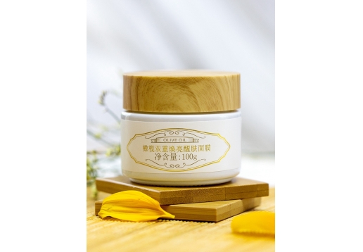 玫凯娜 橄榄双重焕亮醒肤面膜100g图片