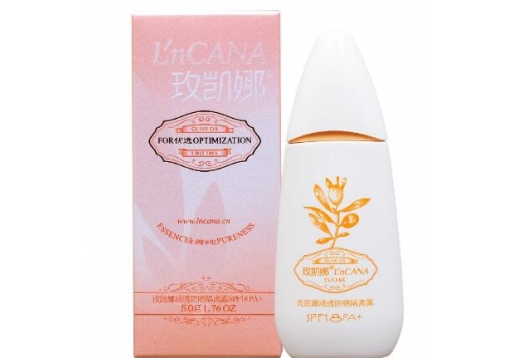 玫凯娜 清透防晒隔离露spf18 50g图片