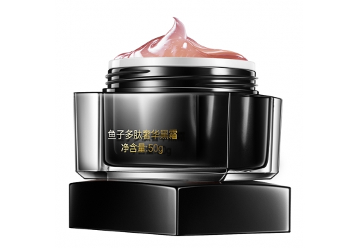 美康粉黛 鱼子多肽精华黑霜50g图片
