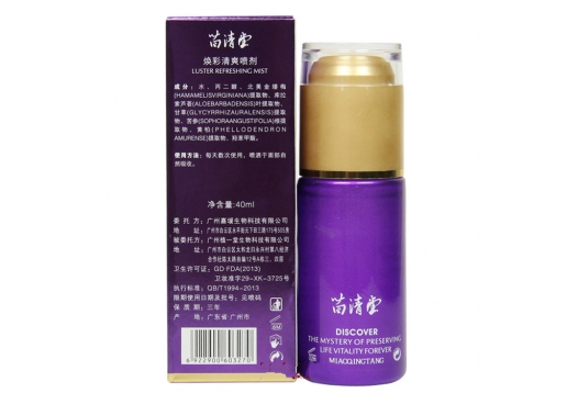 苗清堂 焕彩清爽喷剂40ml图片