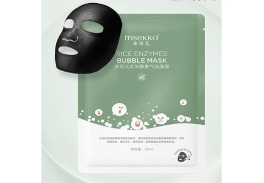 米可儿 大米酵素气泡面膜25ml/片图片