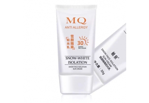 敏泉 雪颜隔离阳光乳30g SPF30图片