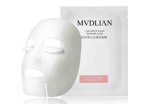 摩力沱 欧甘草水光婧亮面膜10片图片