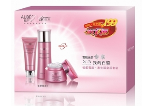  欧贝诗 极美娇颜雪肌美白经典套盒（4件套）图片