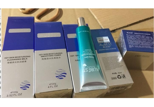 欧贝诗 海植源水肌基础保湿组合套装（6件）图片