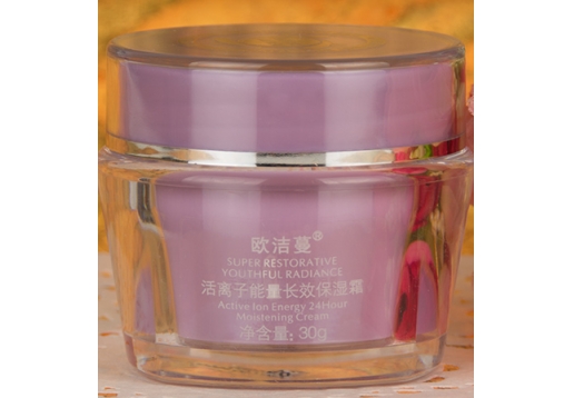  欧洁蔓 活离子能量24小时保湿霜30g图片