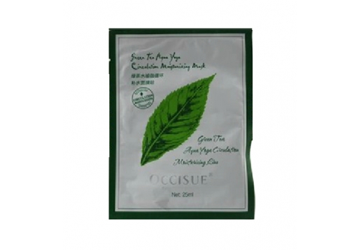  欧素 绿茶水瑜珈循环补水面膜贴5*25ml图片