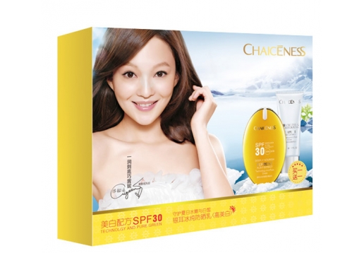  巧茜妮 银耳冰纯高美白防晒乳液50g图片