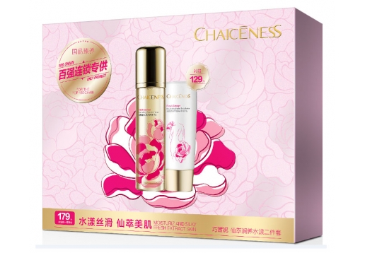 巧茜妮 仙萃润养精华水150ml+身体乳110ml图片