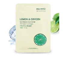 圣雪兰 柠檬活氧亮白蚕丝面膜贴25g*1片