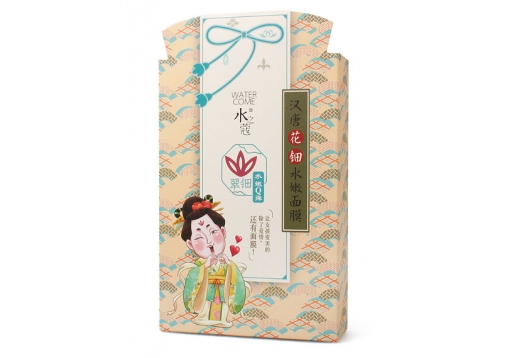 水之蔻 汉唐花钿水嫩面膜（翠钿）25g*6片图片