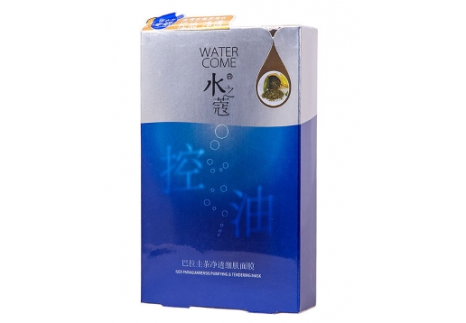 水之蔻 巴拉圭茶净透细肤面膜25g*6片图片