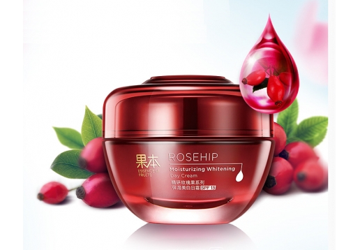 诗婷露雅 精研玫瑰果系列保湿美白日霜SPF15 50g图片