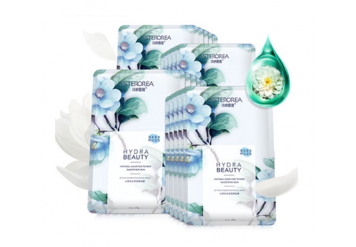 诗婷露雅 山茶活水保湿面贴膜25g*20片图片