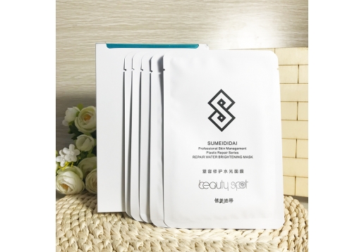 愫美地带 塑容修护水光面膜5片图片