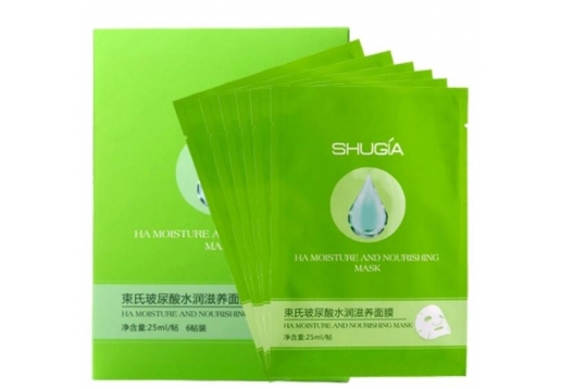 束氏 玻尿酸水润滋养面膜6片图片