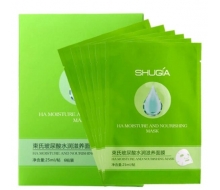 束氏 玻尿酸水润滋养面膜6片正品