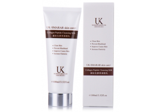 UK-SMARAR SKIN CARE 寡肽生胶原洁面乳100ml图片
