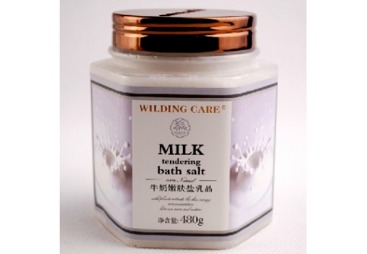 维尔汀 牛奶嫩肤盐乳晶480g图片