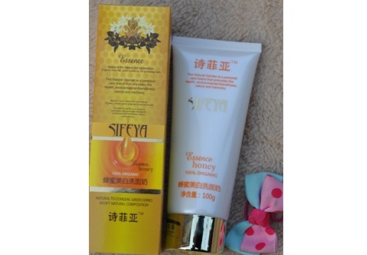 维尔雅 诗菲亚蜂蜜-美白洗面奶100g图片