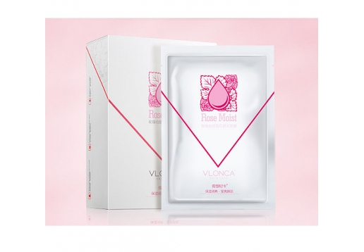 薇罗尼卡 玫瑰幼颜雪肌舒润面膜20片图片