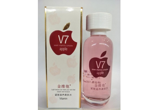 香香公主 金维他苹果V7紧致滋养柔肤水135ml图片