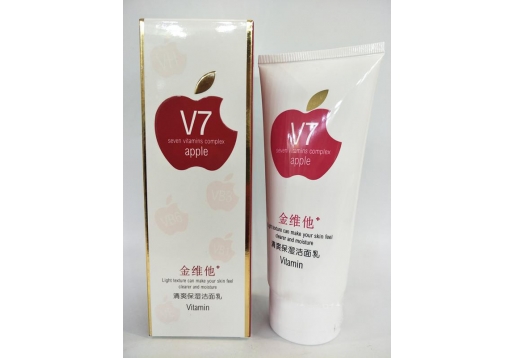香香公主 金维他苹果V7净爽保湿洁面乳120g图片