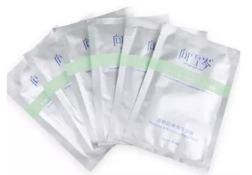 向雪岑 净颜舒爽果纤面膜6/片图片