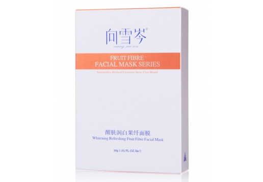 向雪岑 醒肤润白果纤面膜6/片图片