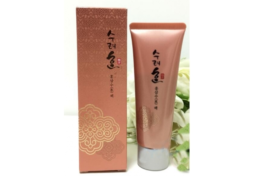 秀丽韩 凝颜红参净肤面膜130ml 图片