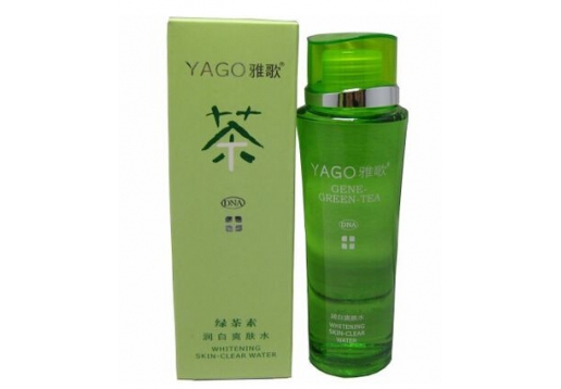 雅歌 基因绿茶素润白爽肤水120g 图片