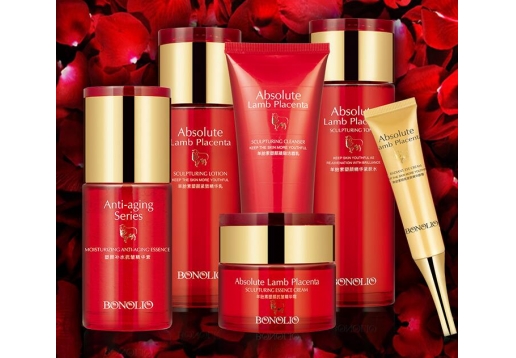 雅歌 羊胎素塑颜紧致补水抗皱套装图片