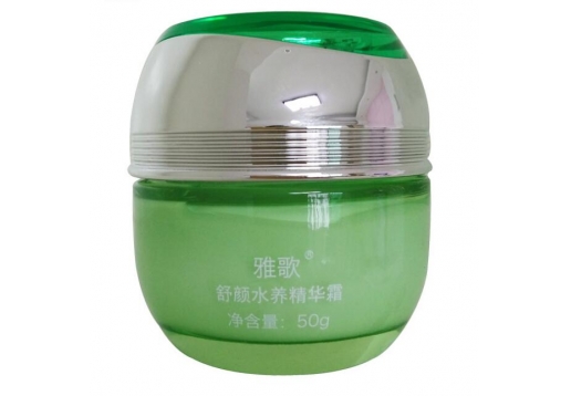 雅歌 绿茶素舒颜水养精华霜50g图片