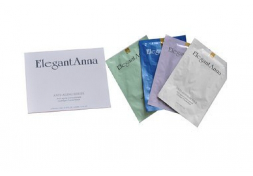雅馨安娜  佳能蚕丝蛋白补水面膜5片 发新包装图片
