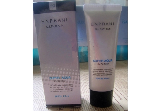 茵葩兰 enprani清爽水份UV防晒霜40ml图片