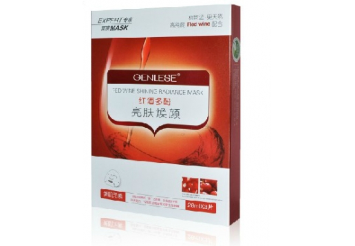 真丽斯 植妍红酒多酚亮肤焕颜面膜28ml*3图片