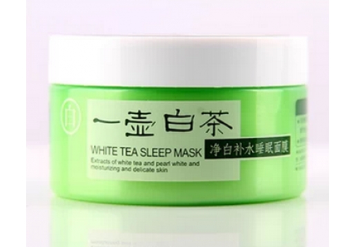 真丽斯 一壶白茶净白补水睡眠面膜145g图片