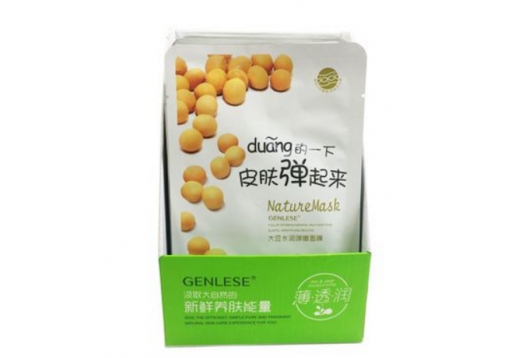 真丽斯 大豆水润弹嫩面膜12片图片